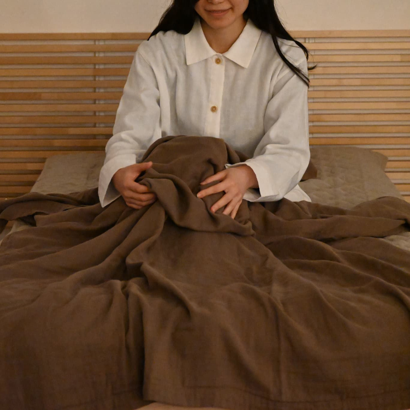 三重ガーゼケット　(納期約３週間)